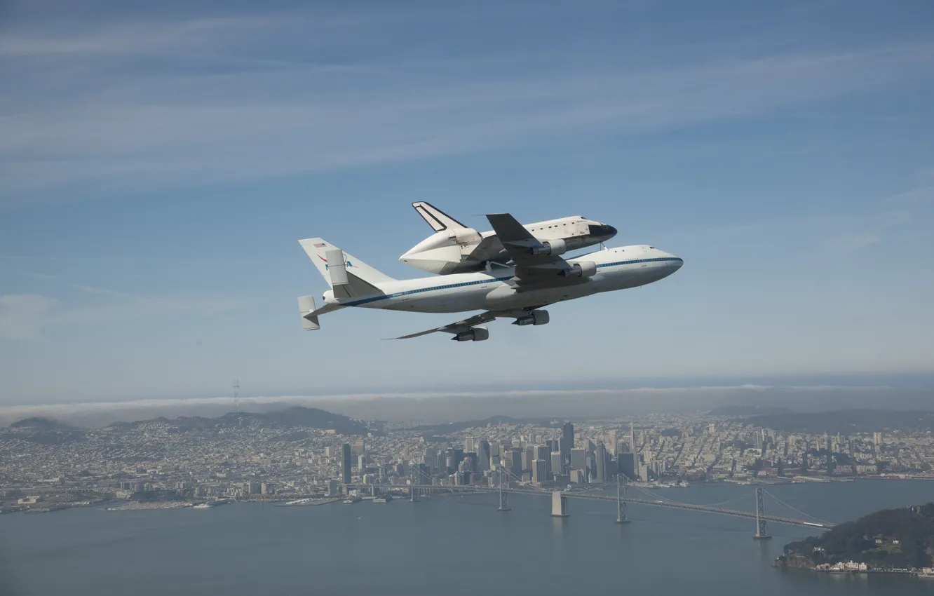 Photo wallpaper flying, military, airplane