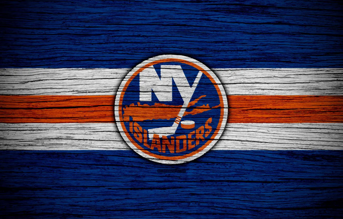 Photo wallpaper emblem, hockey, NHL, New York Islanders, New York Islanders, Metropolitan Division
