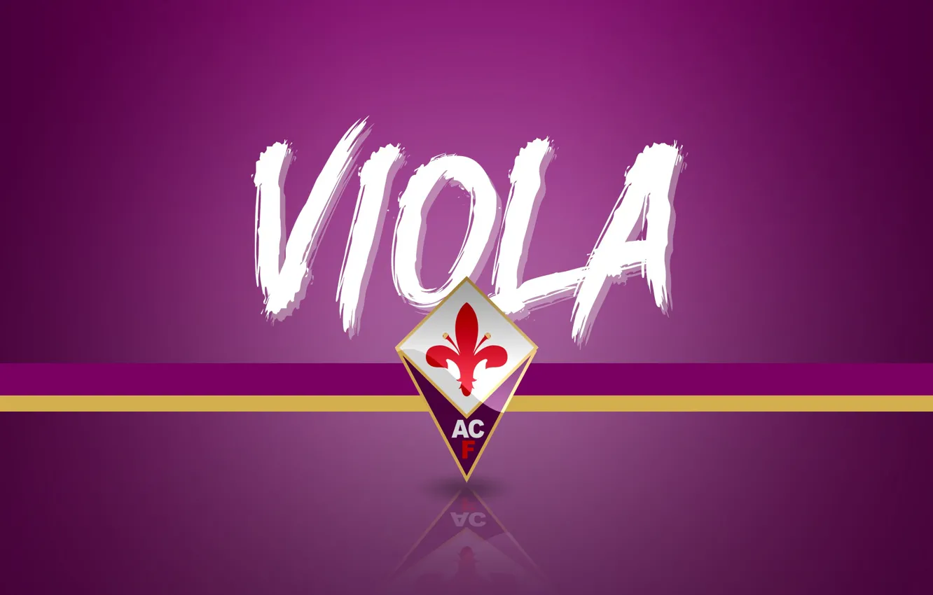 Photo wallpaper wallpaper, sport, logo, football, Serie A, Viola, Fiorentina