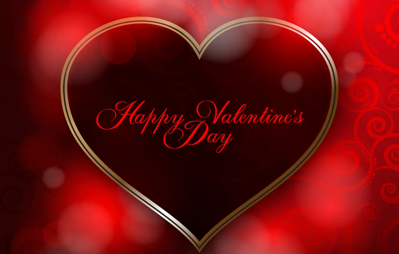 Photo wallpaper heart, love, heart, romantic, Valentine's Day
