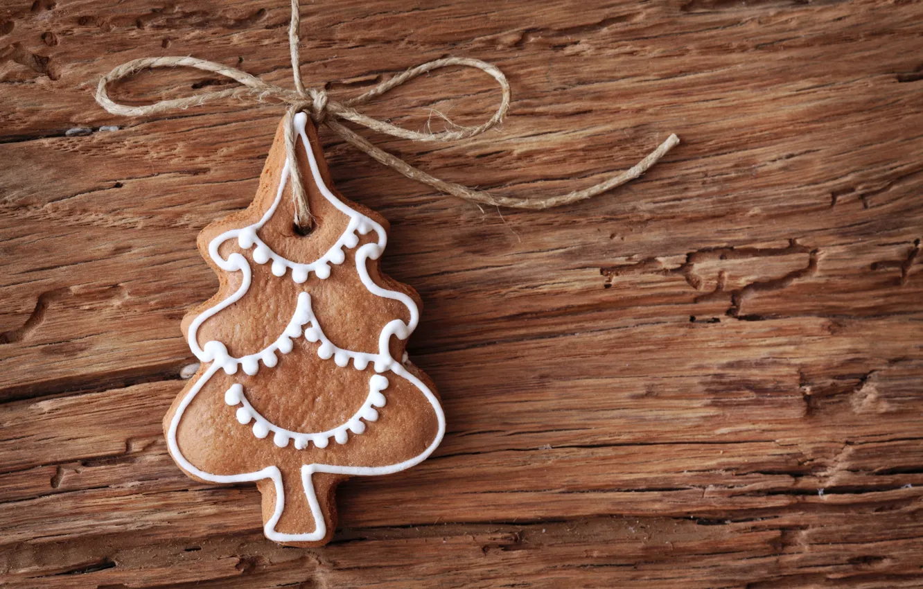 Photo wallpaper holiday, new year, cookies, Christmas, Christmas, New Year