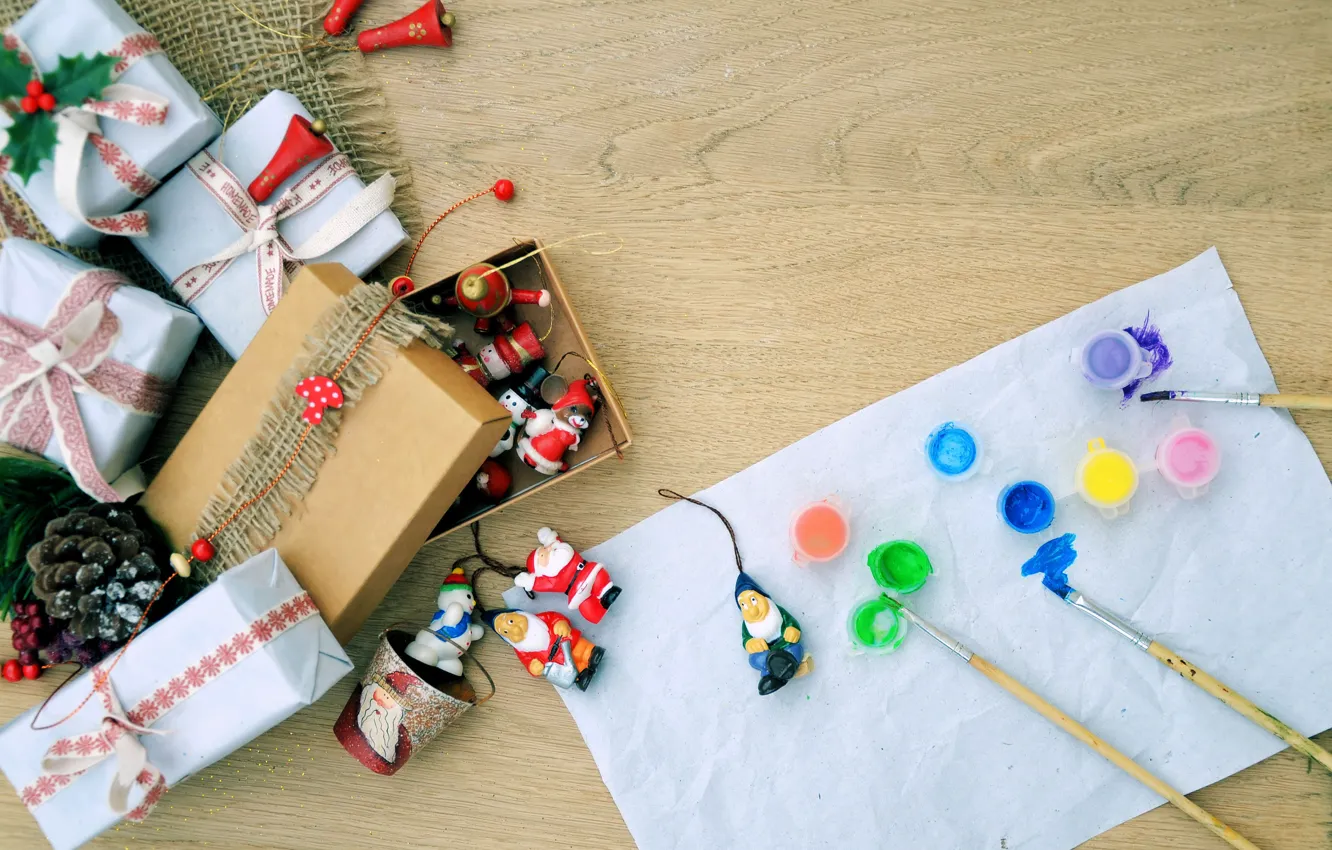 Photo wallpaper holiday, new year, Christmas