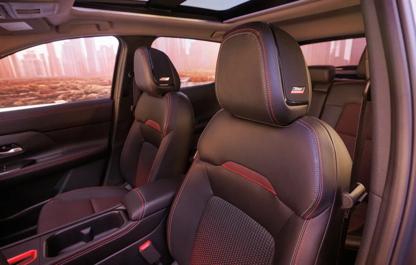 Photo wallpaper interior, chair, Nissan, Nissan, The Interior Of The Car, Kicks, 2025, Nissan Kicks SR