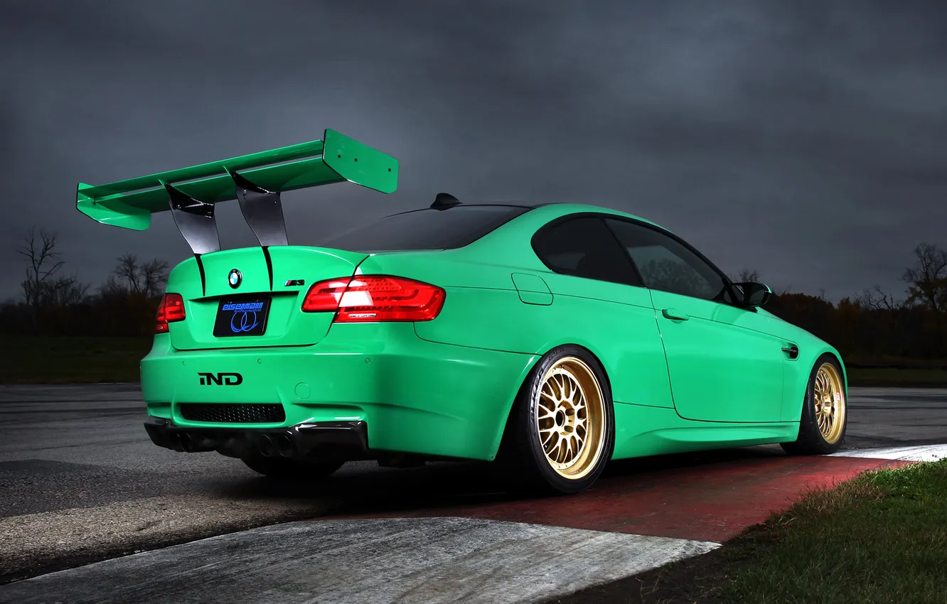 Photo wallpaper tuning, BMW, coupe, BMW, supercar, rear view, Coupe, tuning