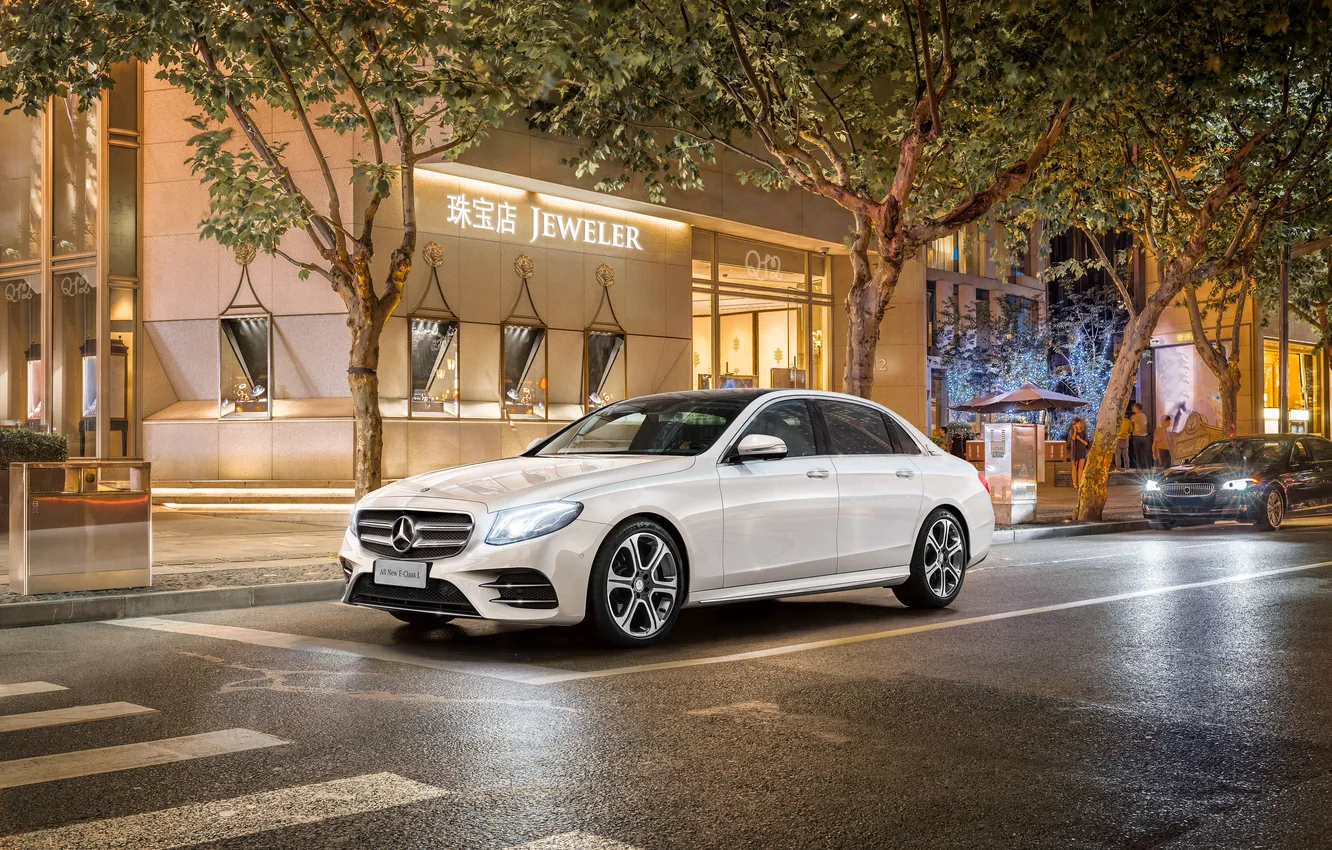 Photo wallpaper Mercedes-Benz, E-Class, Mercedes, W213