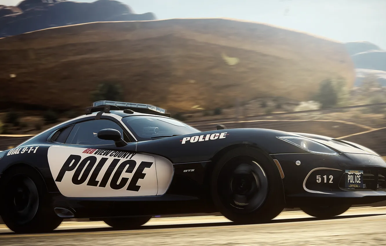 Photo wallpaper Dodge, Police, Need for Speed, nfs, 2013, Rivals, NFSR, NSF