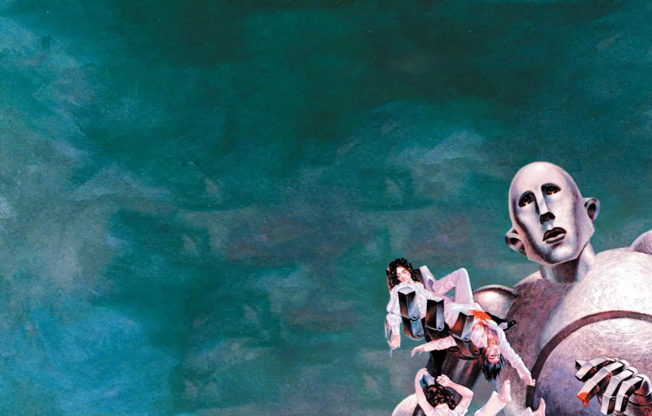 Photo wallpaper News of the World, Brian May, Freddie Mercury, Roger Taylor, John Deacon, queen