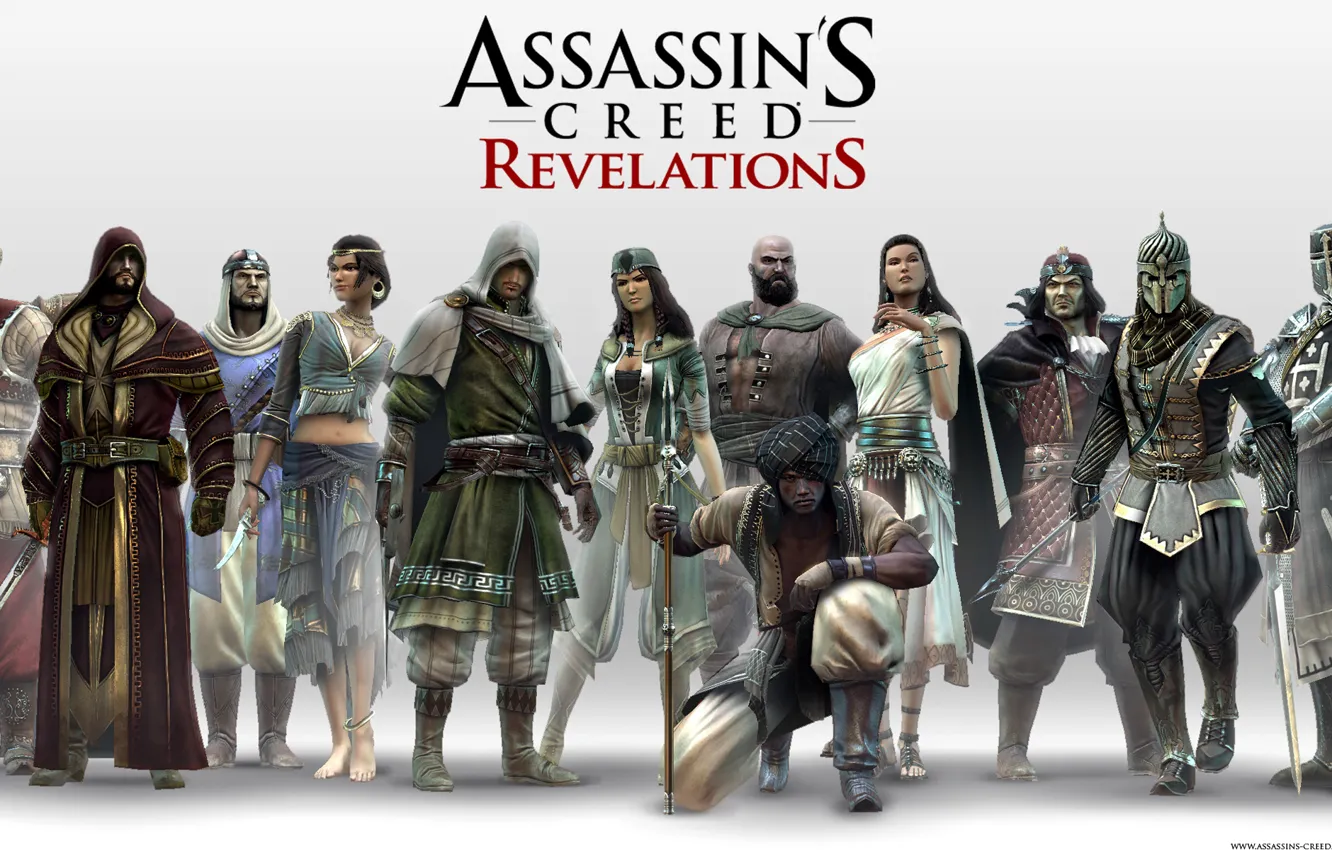 Photo wallpaper assassins creed, characters, revelations, multiplayer