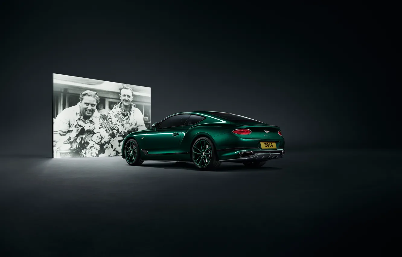 Photo wallpaper machine, coupe, Bentley, lights, Continental GT, Number 9 Edition, Mulline