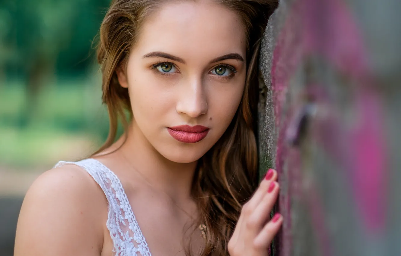 Photo wallpaper makeup, USA, mole, sponge, the beauty, Boston, Saul Ke, Gabia