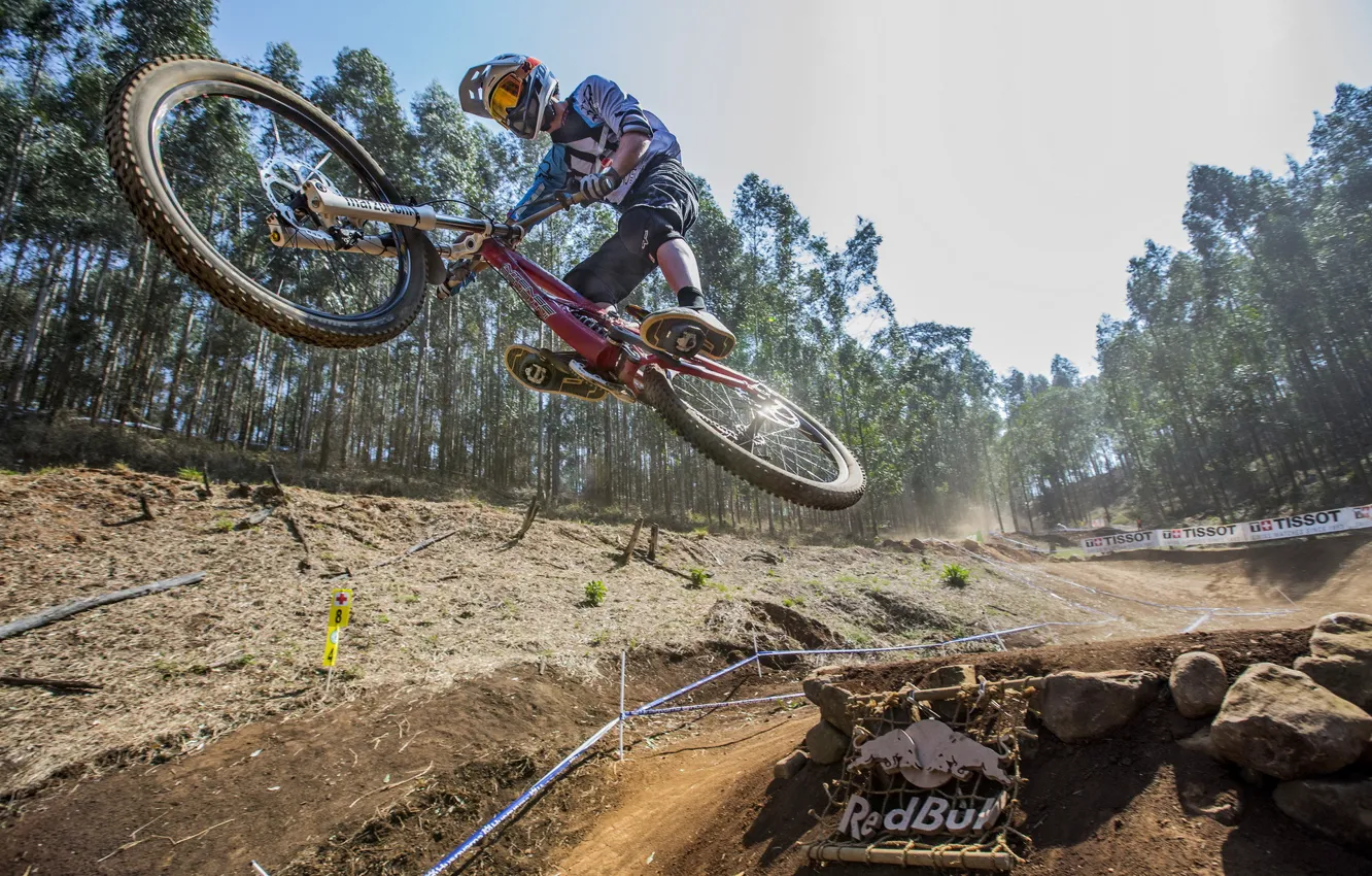 Photo wallpaper bike, race, sport