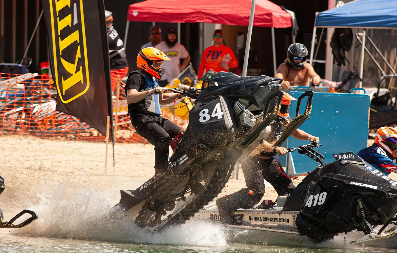 Photo wallpaper race, boat, speed
