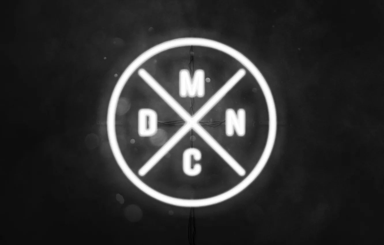 Photo wallpaper light, music, wire, light, wall, sign, white, black