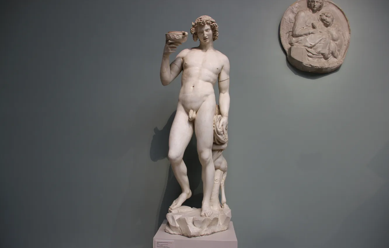 Photo wallpaper Nude, copy, the young man, Michelangelo, Michelangelo, Michelangelo Buonarroti, cast, Michelangelo Buonarroti