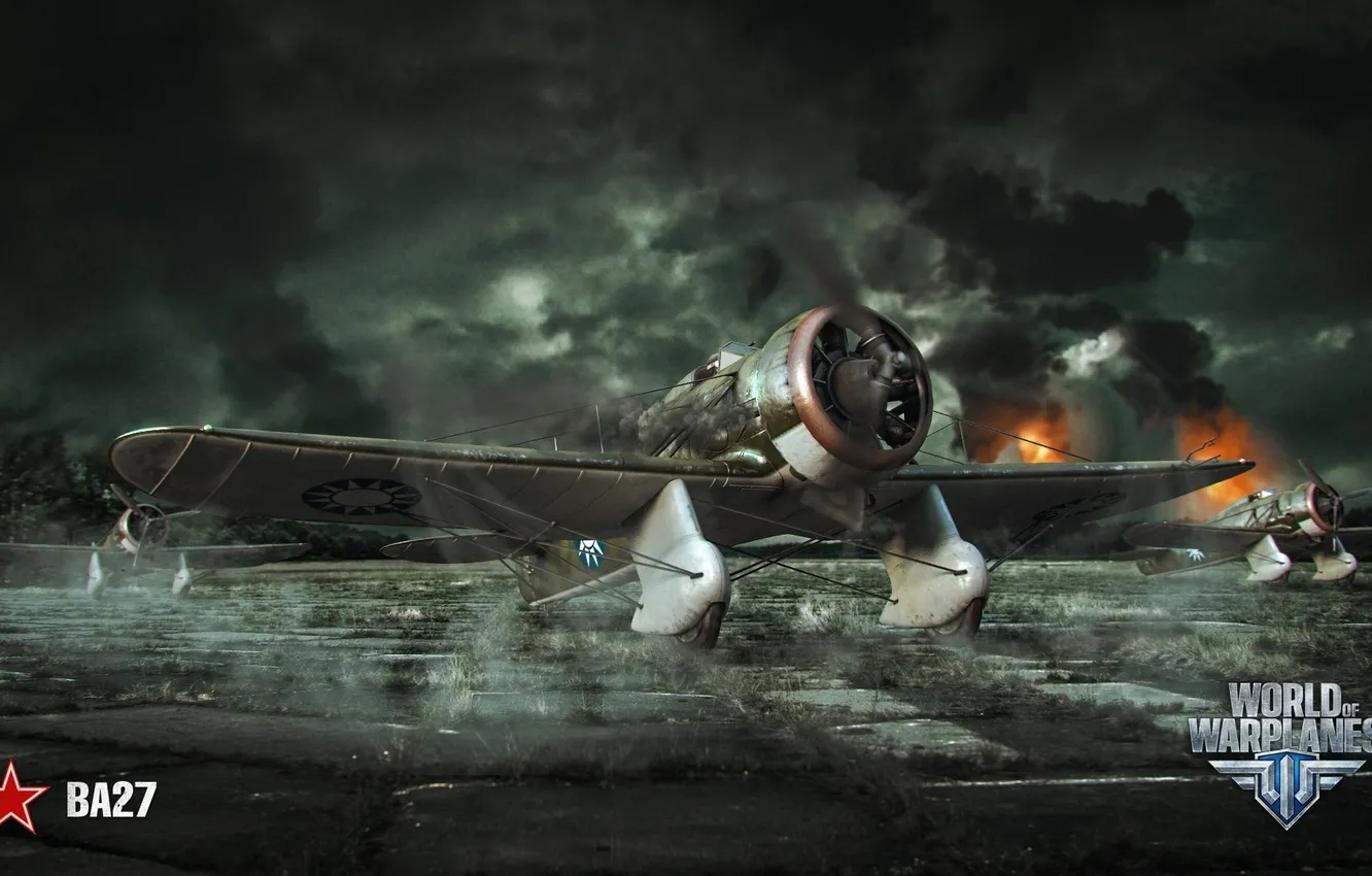 Photo wallpaper the plane, aviation, air, MMO, Wargaming.net, World of Warplanes, WoWp, BigWorld