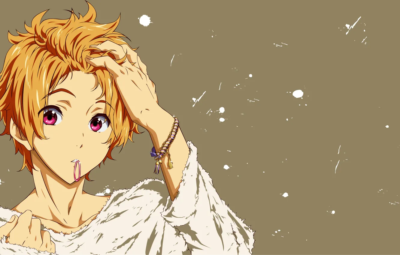 Photo wallpaper background, anime, guy, gum, Free!