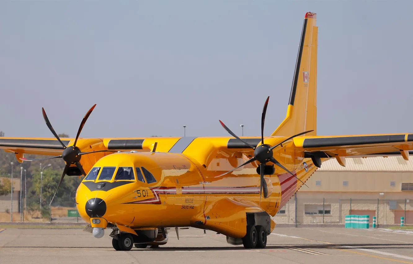 Photo wallpaper screw, the plane, liner, Airbus, Chassis, CASA C-295, Airbus Military, C295