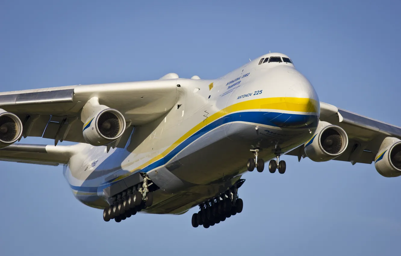 Photo wallpaper the plane, The an-225, Cargo