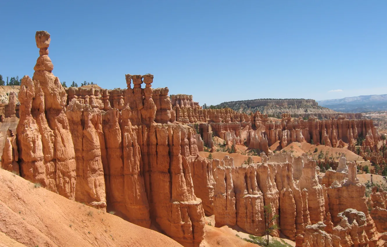 Photo wallpaper canyon, America, Bryce Canyon