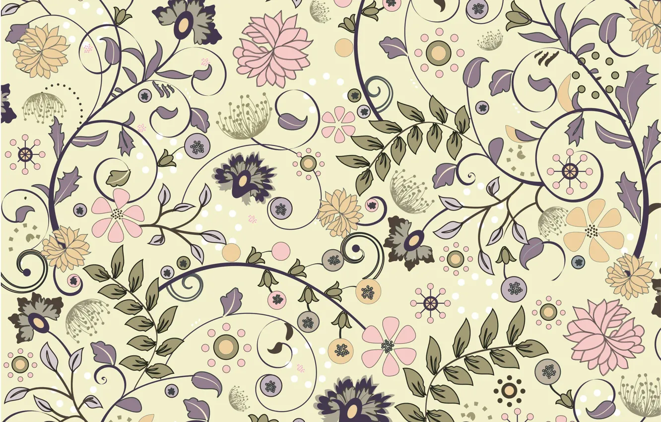 Photo wallpaper flowers, texture, texture, background desktop