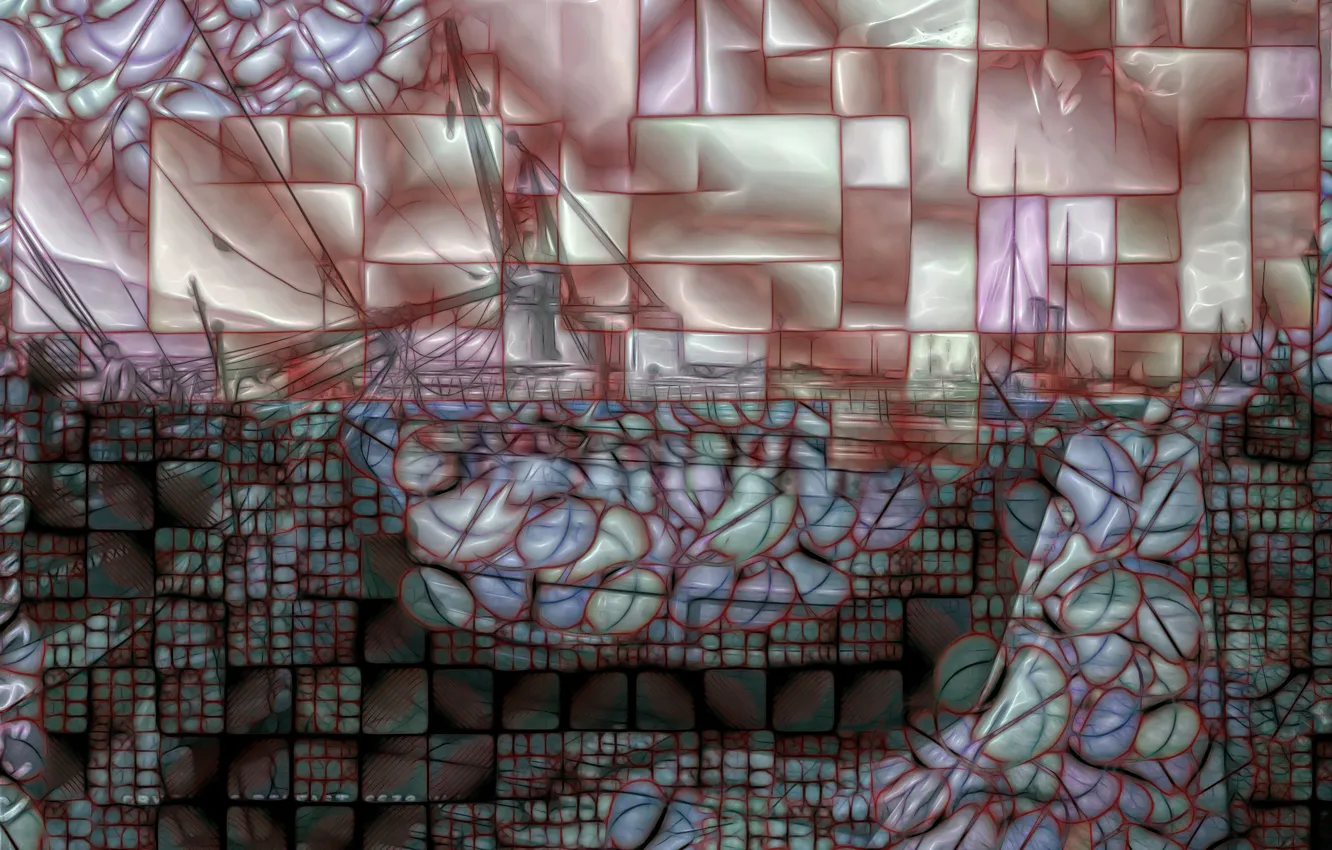 Photo wallpaper abstraction, color, form