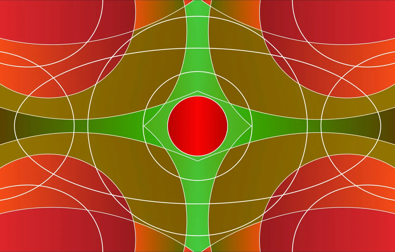 Photo wallpaper figure, geometry, saver