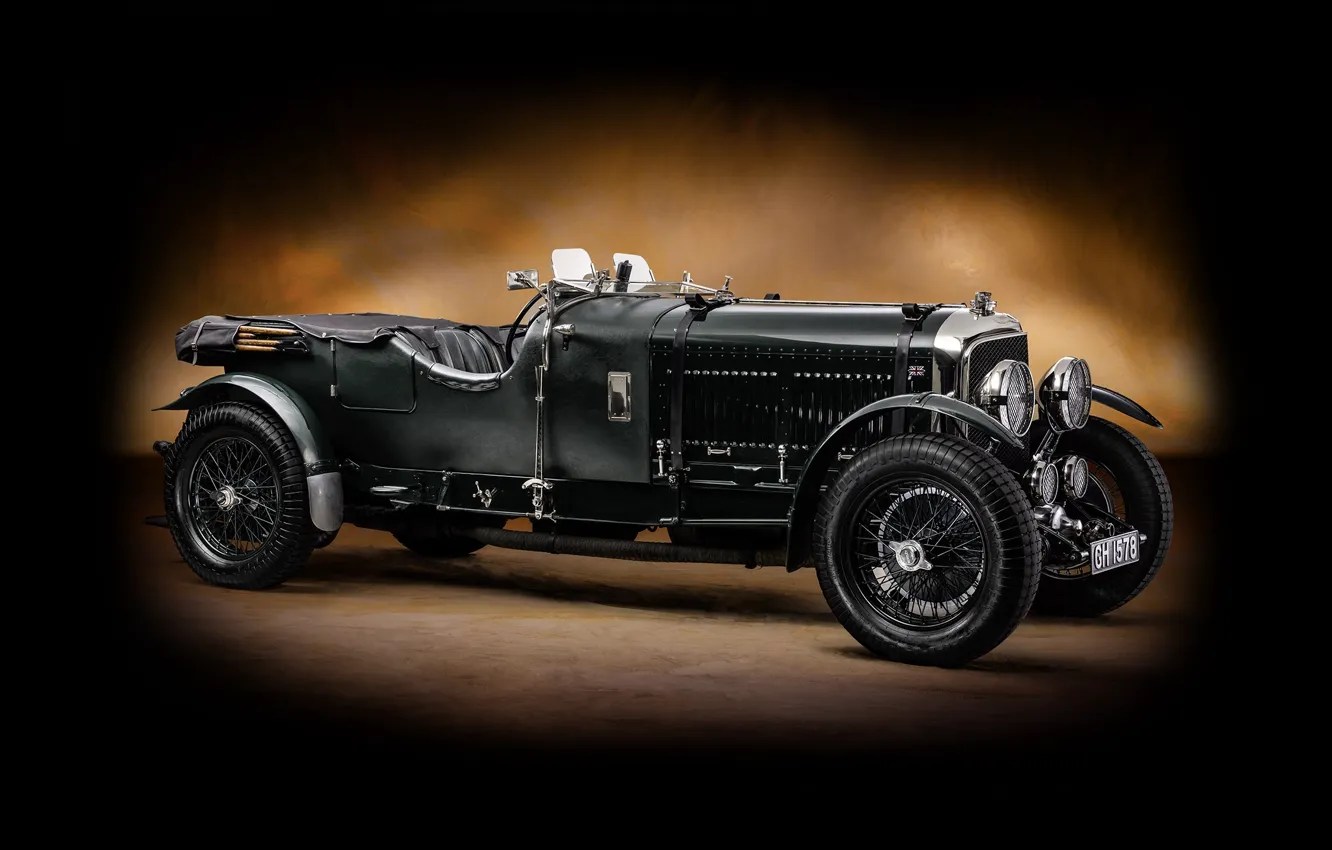 Photo wallpaper Bentley, classic, Bentley, Tourer, 1929, Speed 6, Vanden Plas