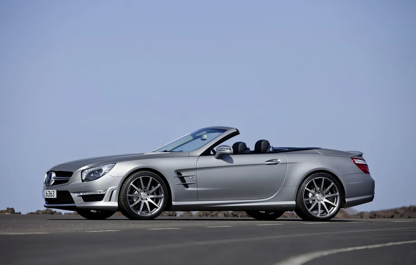 Photo wallpaper car, machine, 2012 Mercedes-Benz SL 63 AMG