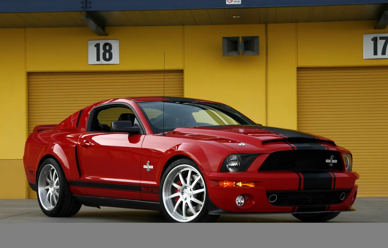 Photo wallpaper mustang, ford, shelby, gt500, super snake