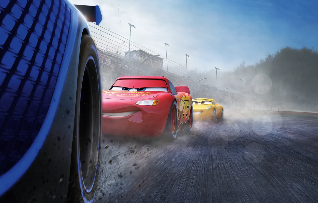 Photo wallpaper movie, Cars 3, Cars 3