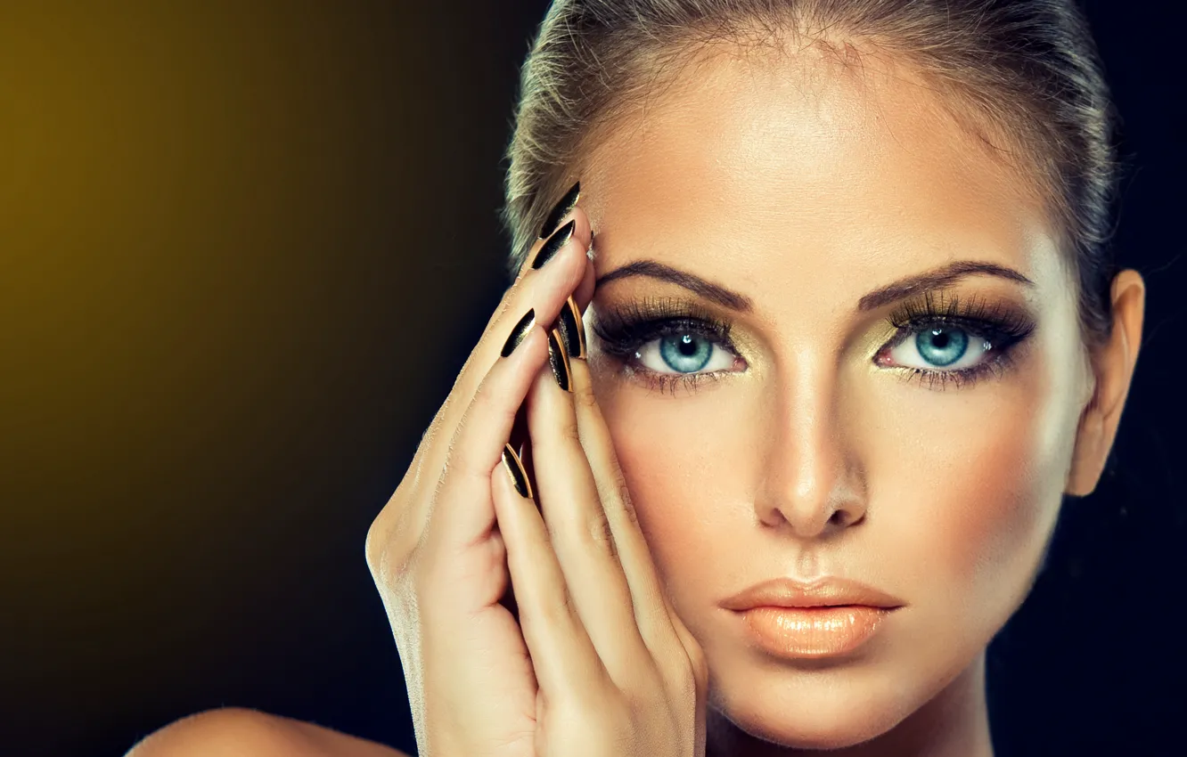 Photo wallpaper look, face, model