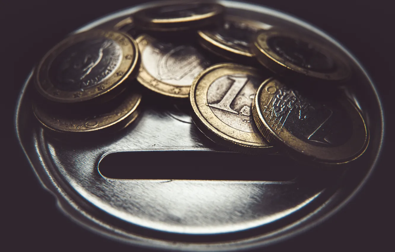 Photo wallpaper money, coin, coins, money..., Things home