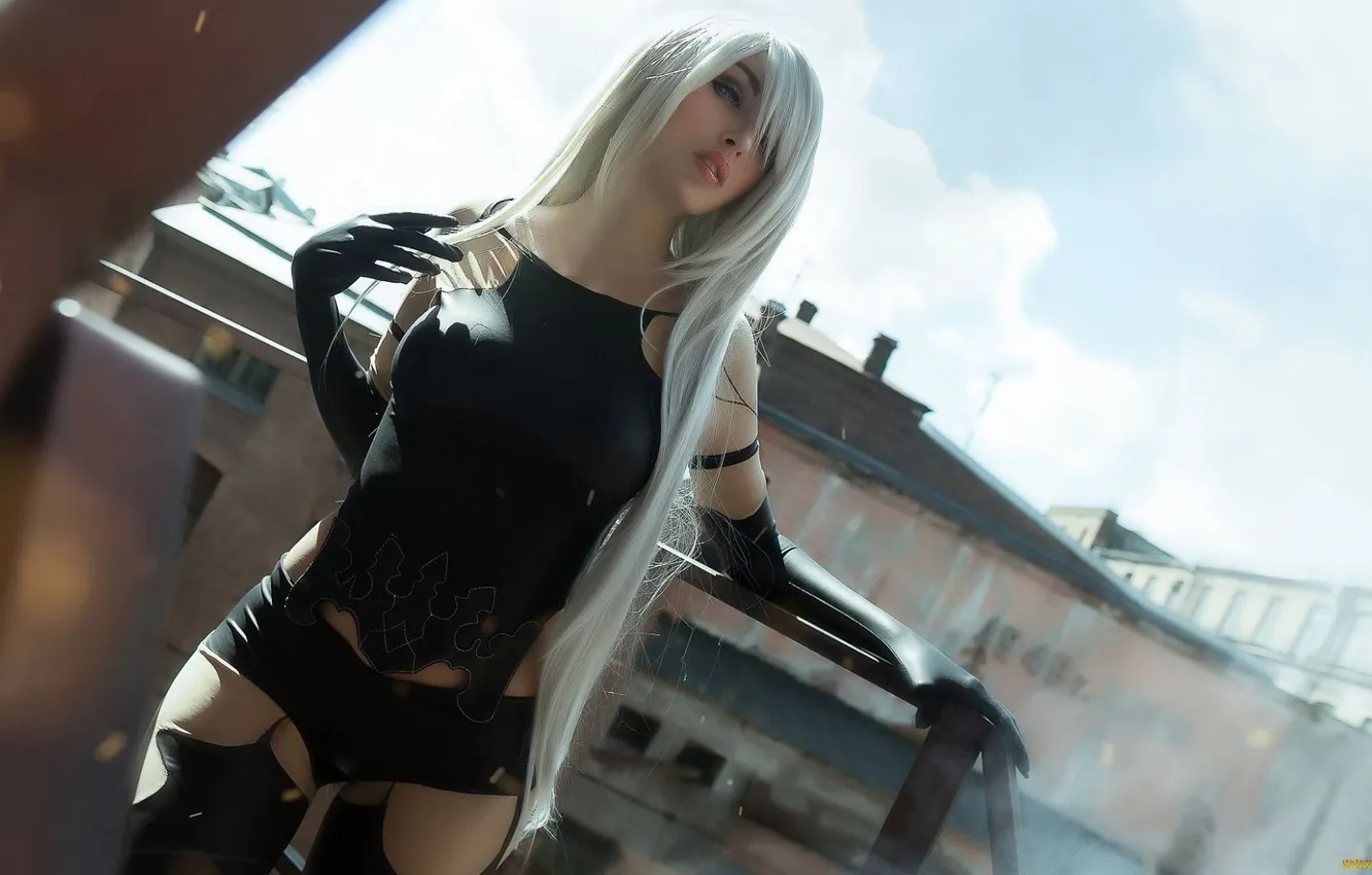 Photo wallpaper girl, sexy, beautiful, model, cosplay