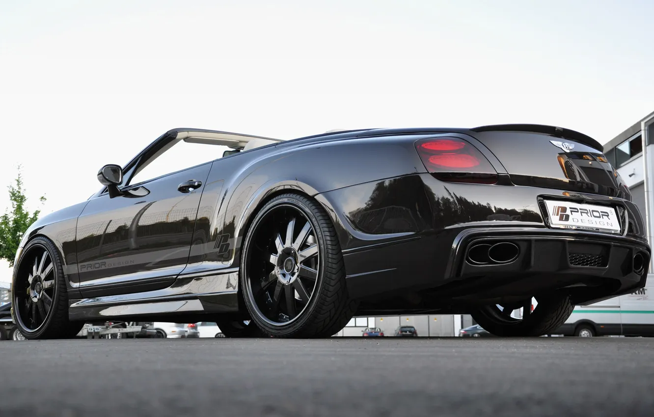 Photo wallpaper car, machine, tuning, Prior Design, Bentley Continental GT Cabriolet, 2500x1563