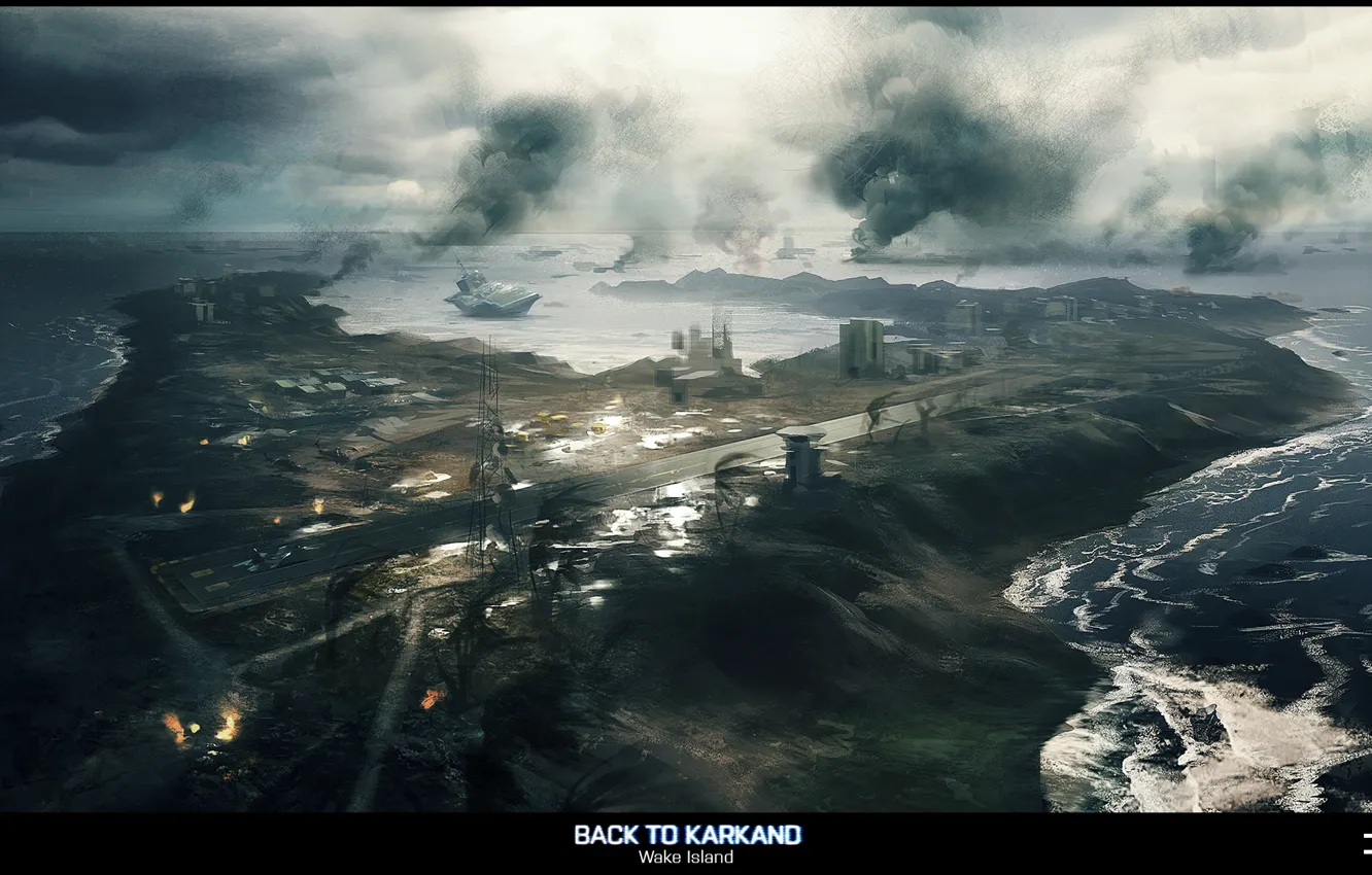 Photo wallpaper Battlefield 3, karkand, DICE