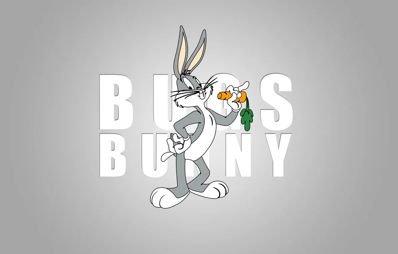 Photo wallpaper cartoon, rabbit, Bugs Bunny