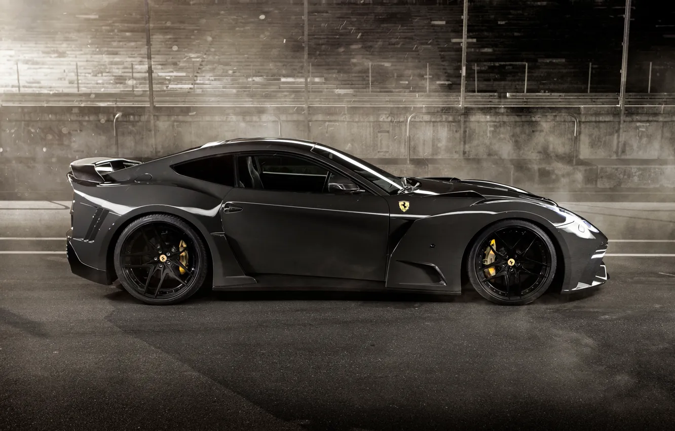 Photo wallpaper Road, Tuning, Shadow, Ferrari, Car, Drives, Berlinetta, F12