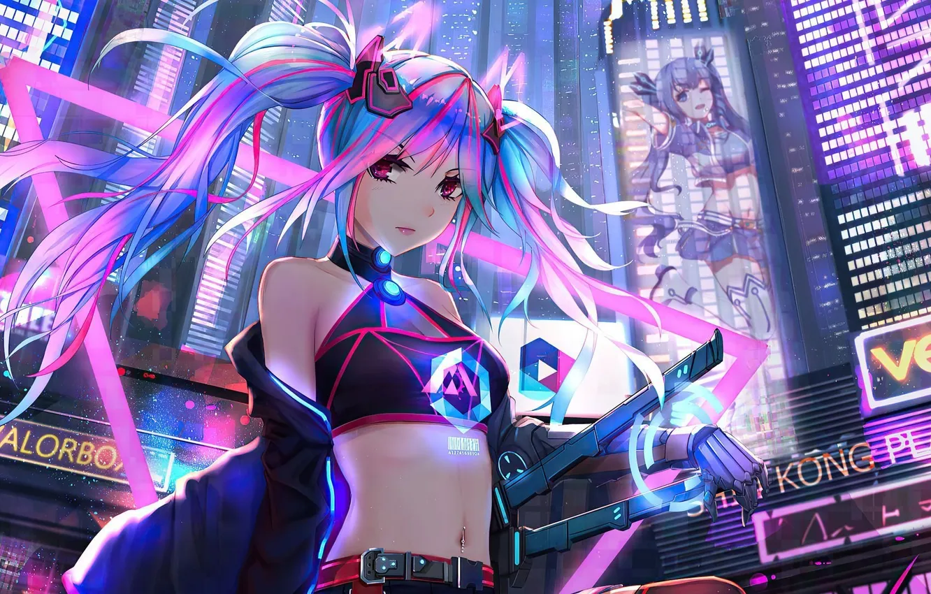 Photo wallpaper girl, games, anime