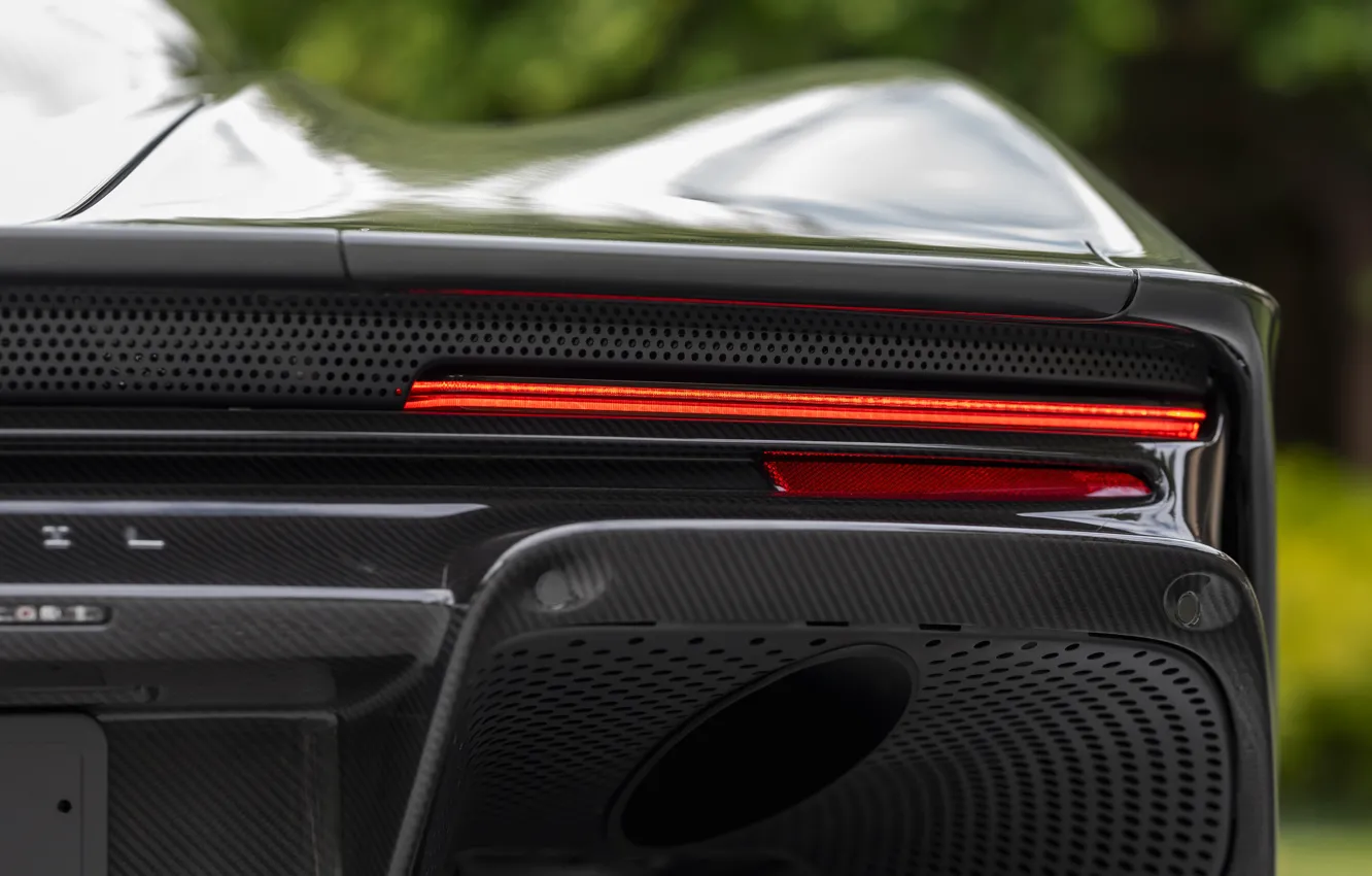 Photo wallpaper close-up, McLaren, brake lights, Speedtail, McLaren Speedtail