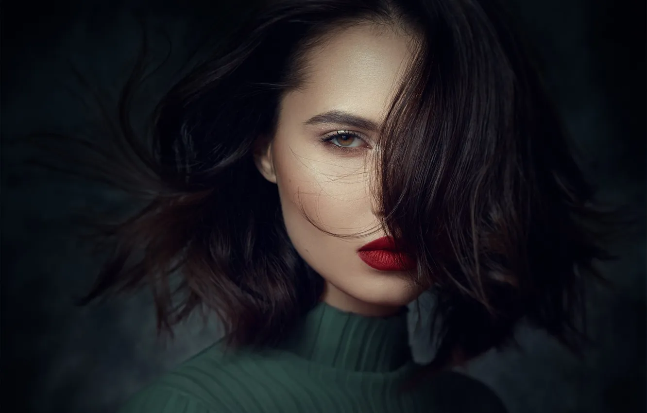 Photo wallpaper portrait, Laura, Mindaugas Navickas