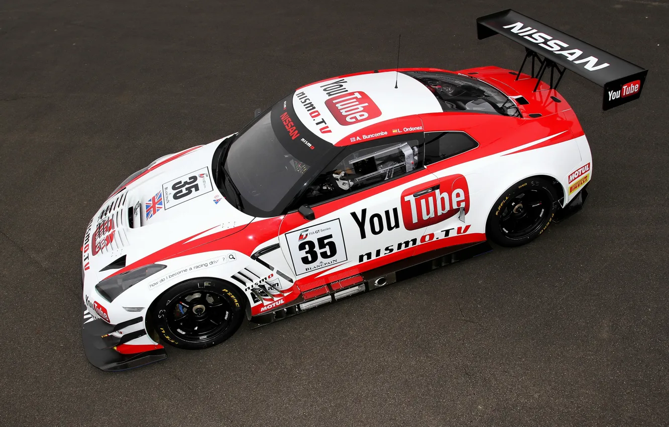 Photo wallpaper youtube, R35, Nissan GTR