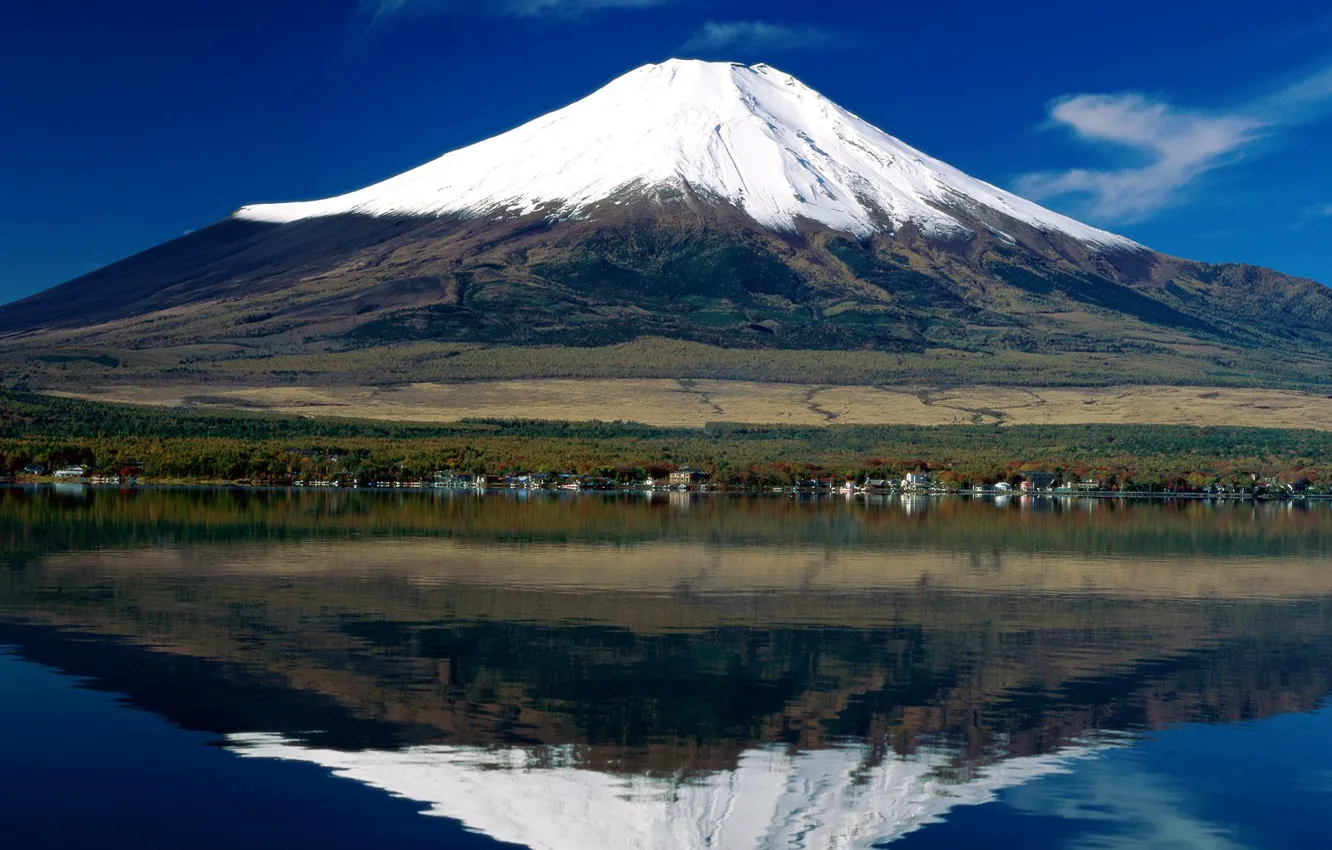 Photo wallpaper Japan, mount Fuji, Mount Fuji