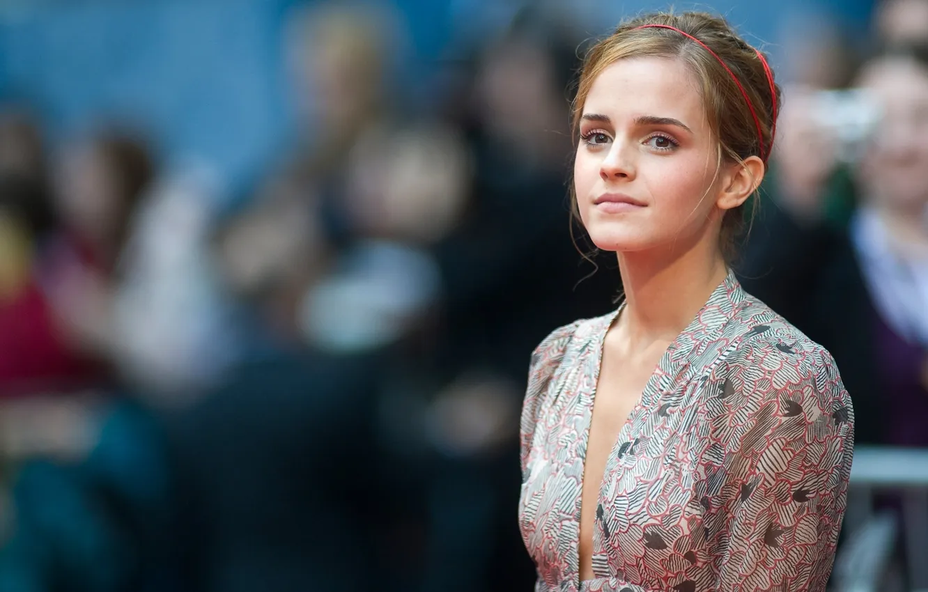 Photo wallpaper girl, portrait, actress, Emma Watson, Emma Watson, Hermione