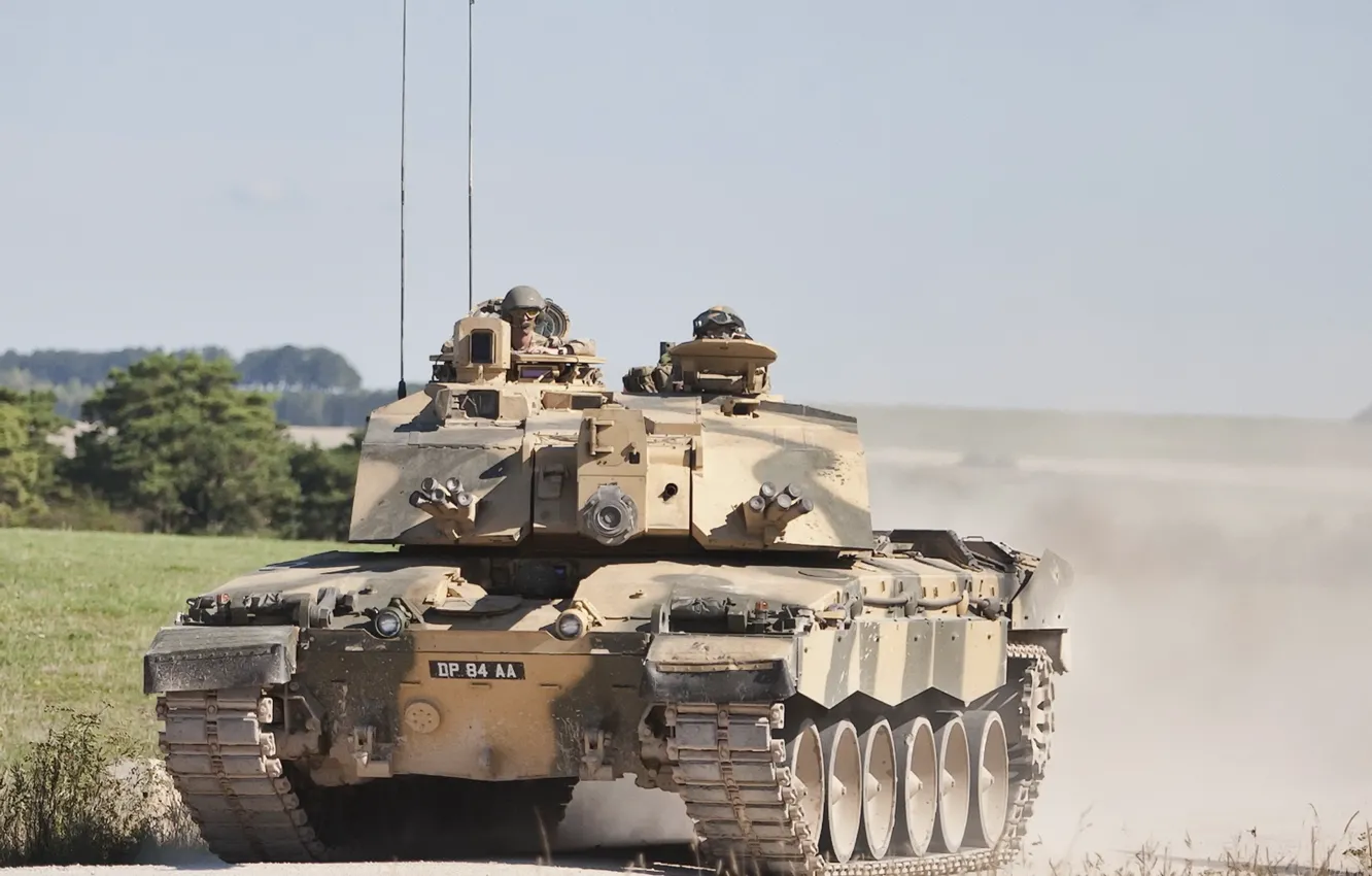 Photo wallpaper weapons, army, tank, Challenger 2