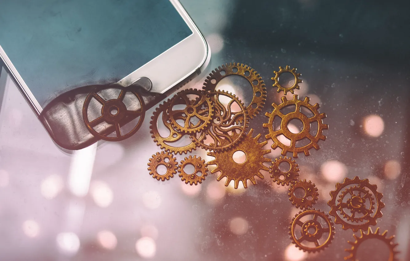 Photo wallpaper smartphone, Contraption, Detail