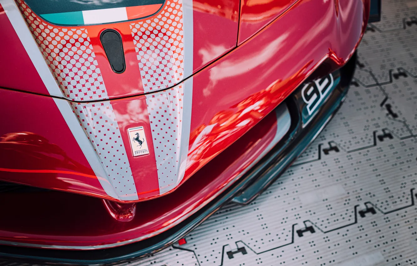 Photo wallpaper Red, Super Car, Ferrari FXXK Evo