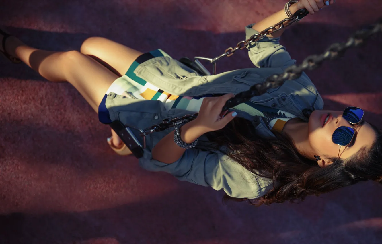 Photo wallpaper girl, hot, sexy, eyes, smile, beautiful, figure, model