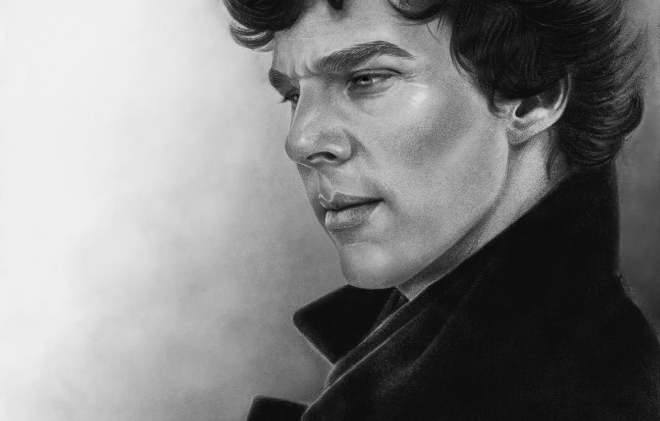 Photo wallpaper actor, male, Sherlock Holmes