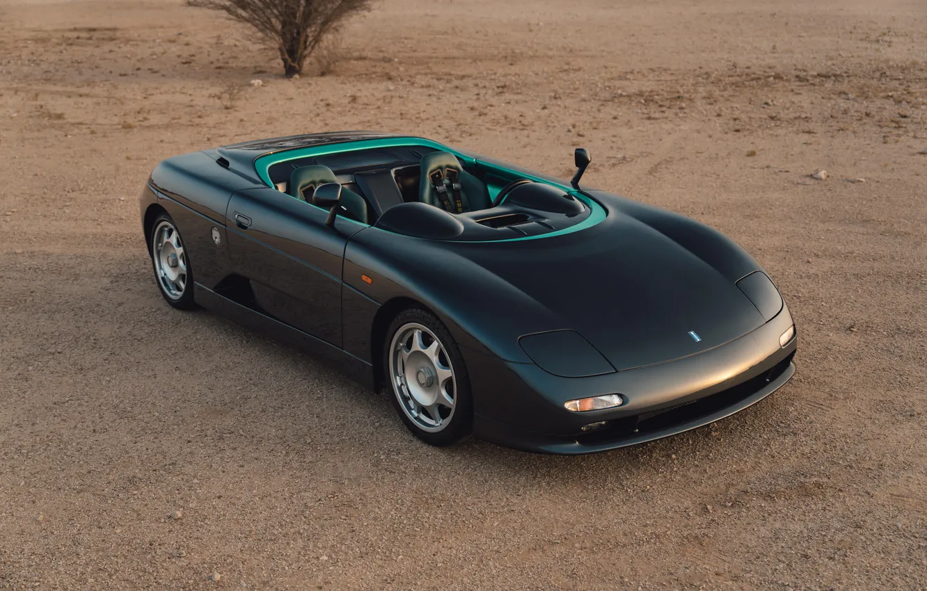 Photo wallpaper supercar, Supercar, 1995, De Tomaso, the only instance, The only instance, De Tomaso Guara Barchetta, …