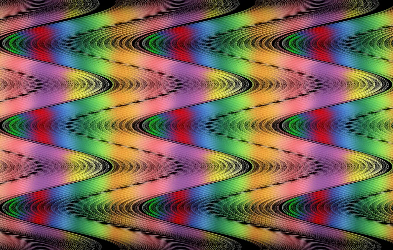 Photo wallpaper pattern, symmetry, texture